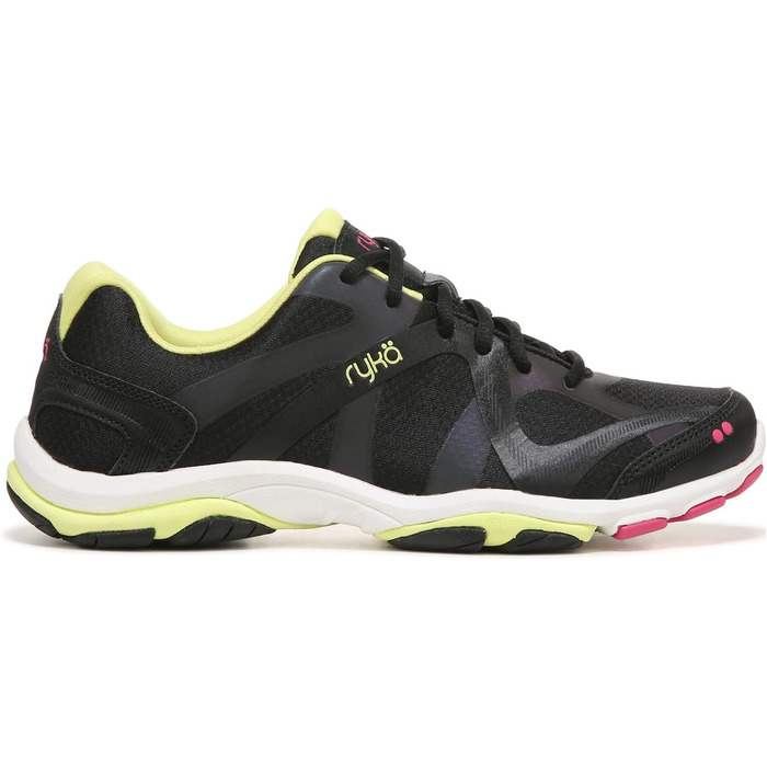 Жіноче тренувальне взуття Ryka Influence, чорно-зелено-рожеве (36.5 EU)