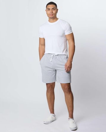 Чоловічий комплект з 3 шкарпеток Real Essentials: бавовна, 22.9 см, French Terry, лаунж-модель з кишенями (доступні розміри Big & Tall), спортивний стиль, S, комплект 1