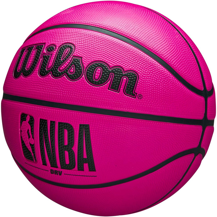 Баскетбольний м'яч Wilson NBA DRV для вулиці (Outdoor), рожевий, розмір 5 (27.5