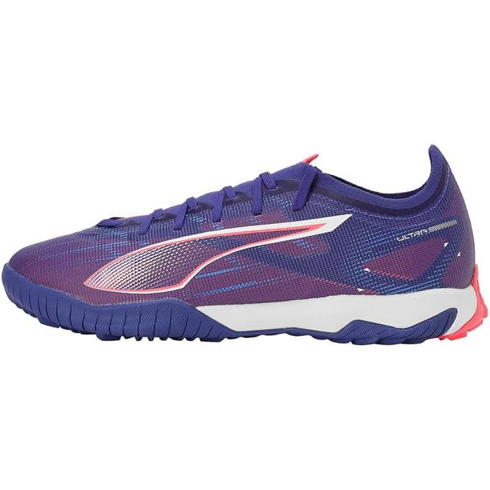 Кросівки футбольні PUMA Ultra 5 Match TT для дитячого футболу, 39 EU, Lapis Lazuli/Puma White/Sunset Glow