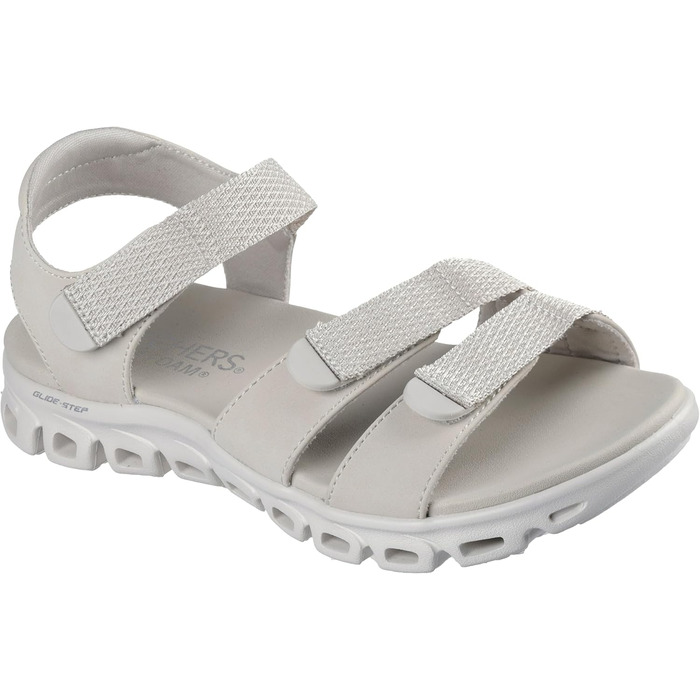 Спортивні сандалі Skechers Glide-Step Count On Me для жінок, 40 EU, колір: сірий