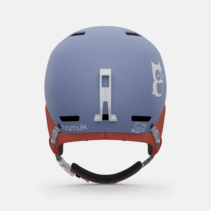Дитячий лижний шолом Giro Crüe XS синій Shreddy Yeti 23, для сноуборду та гірськолижного спорту