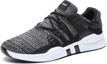 Кросівки JACKSHIBO для чоловіків та жінок, спортивні, легкі, унісекс, розміри 36-46 EU (48 EU, сірий)