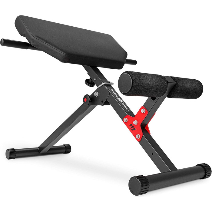 Тренажер для спини та пресу Marbo Sport MH-L116 2.0, гіперекстензія, європейського виробництва