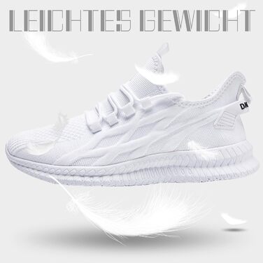 Чоловічі кросівки Oltyutc для бігу та занять спортом, літні, легкі, білі, 42 EU