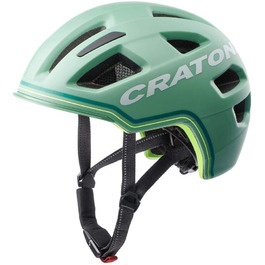 Велошолом Cratoni C-Pure зелений матовий 54-58 см для підлітків і дорослих MTB BMX City Cross