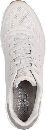 Чоловічі кросівки Skechers UNO Harry Kane Air - стильні та зручні, 47.5 EU, Taupe Duraleather/Taupe Suede