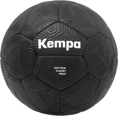 М'яч для гандболу Kempa Spectrum Synergy Primo, чорний/білий, преміум-якість