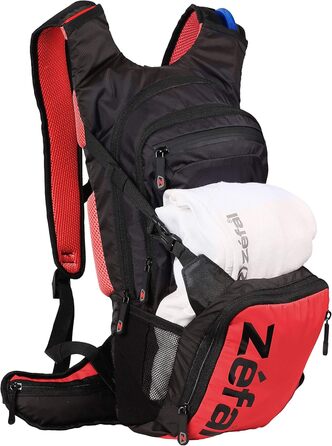 Гідратор ZEFAL Z Hydro Enduro 11 л, чорний/червоний, рюкзак для води