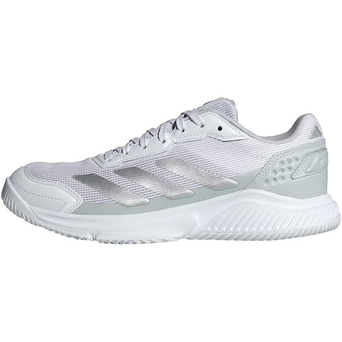 Жіночі кросівки adidas Courtquick W Padel Cloud White Silver Metallic Cloud White, 37 1/3 EU