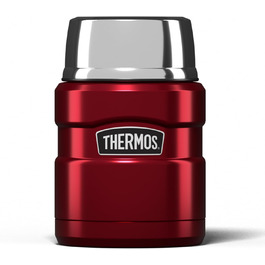 Термос для їжі Thermos King 0,47 л, нержавійка, червоний