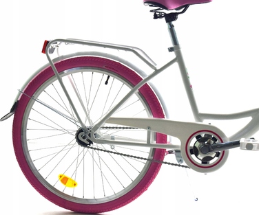 Дитячий велосипед Dallas Bike, рама 13 дюймів, білий