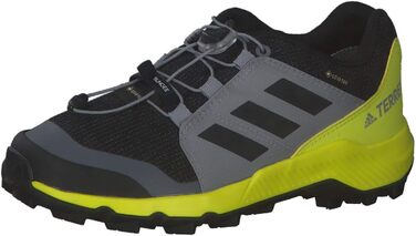 Дитячі трекінгові черевики Adidas Terrex Gore-Tex (36 EU, чорний/сірий/жовтий)