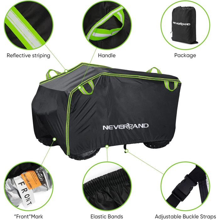 Водонепроникний чохол для квадроцикла NEVERLAND, XXXL, для Polaris, Yamaha, Honda, Coleman