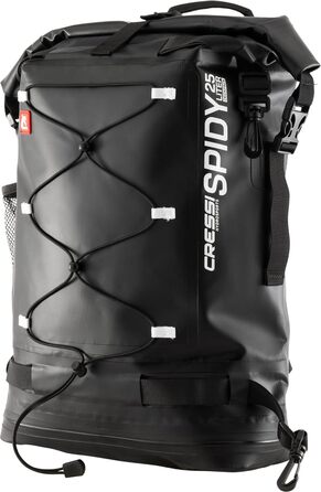 Рюкзак Cressi Spidy Dry 25L: водонепроникний, чорний, унісекс