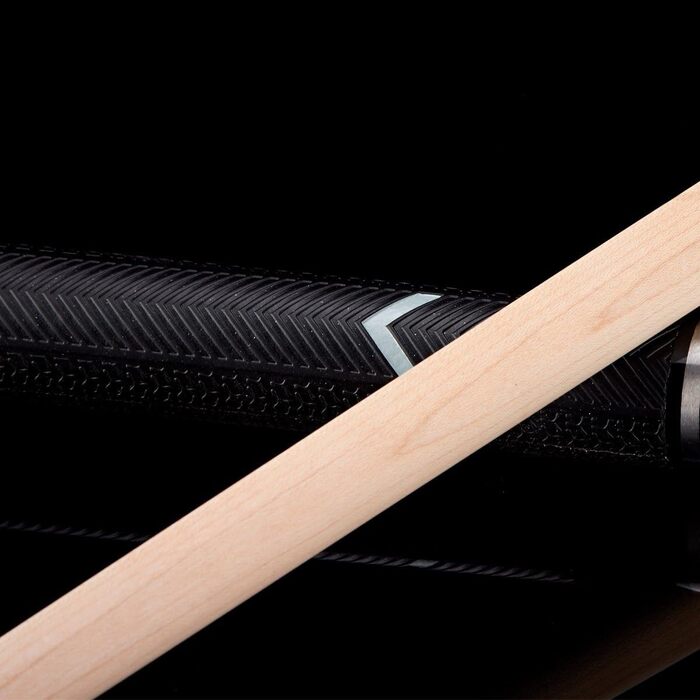 Більярдний кий Collapsar R Serie 147,3 см, 2-х частинний, акація, ручка PU, чорний, 20OZ