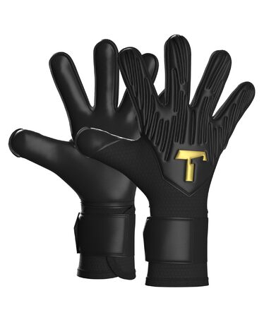 Воротарські рукавиці дитячі T1TAN Rebel Junior 4-6, захист пальців, для хлопчиків та дівчаток, 6-11 років, чорні