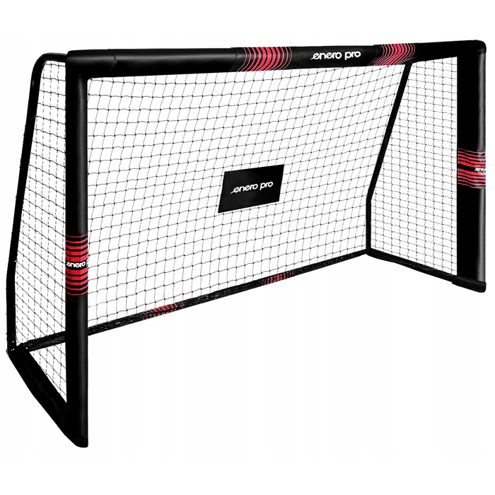 Переносні розкладні футбольні ворота зі сталі Enero, 180x120x60 см