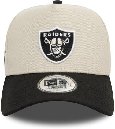 Кепка New Era NFL Las Vegas Raiders з регульованим розміром, бейсболка Trucker, вигнутий козирок, логотип команди