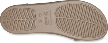 Жіночі сандалії Crocs Brooklyn Low Wedge, 41/42 EU, Latte Mushroom