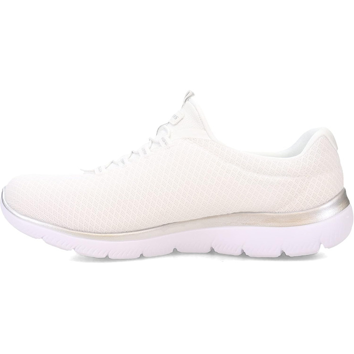 Кросівки жіночі Skechers Summits White/Silver (39 EU) - Дихаюча сітка