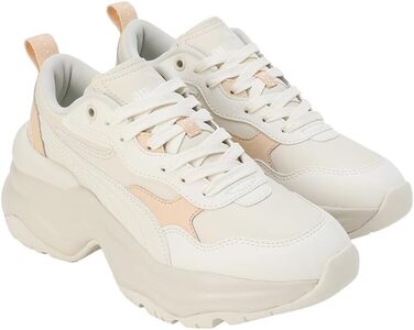 Жіночі кросівки PUMA CiliaTurnschuh, 38 EU, Alpine Snow Frosted Ivory Cashew