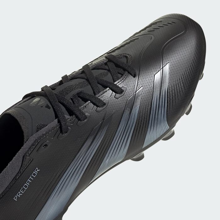 Кросівки футбольні adidas Predator 24 League Low Multi-Ground (46 EU, чорний, карбон)