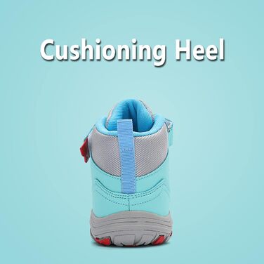 Дитячі трекінгові черевики FLIOZY - легкі, неслизькі, дихаючі, для дівчаток та хлопчиків (29 EU, блакитний)