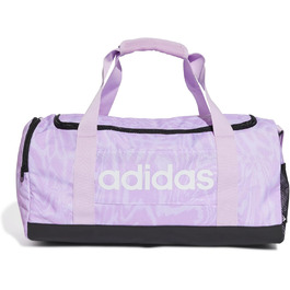 Жіноча спортивна сумка adidas Graphic, лаванда/лілак/біла, розмір S