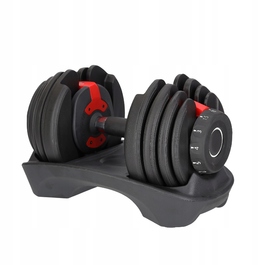 Регульовані гумовані гантелі 4FIZJO 1 x 16 кг