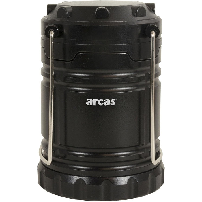 Ліхтар для кемпінгу Arcas 30720008 з 30 LED, мідний, з металевим гачком, 120 люмен, на батарейках, для кемпінгу, відпочинку на човні або вечірок у саду, 8.8 x 8.8 x 12.4 см