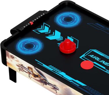 Airhockey Carromco Airliner-XM: стіл для гри з повітряною шайбою для 2 гравців (від 6 років)