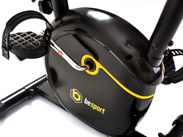Велотренажер Besport BS-0801 Speed магнітний чорно-жовтий