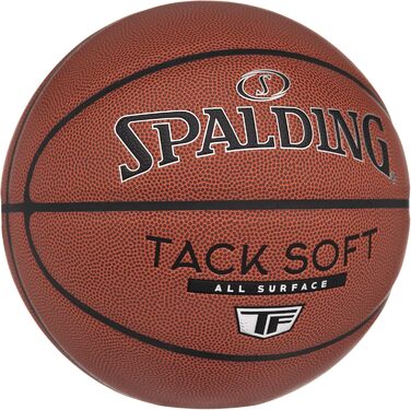 Баскетбольний м'яч Spalding Tack-Soft розмір 6/7 для гри в приміщенні та на вулиці