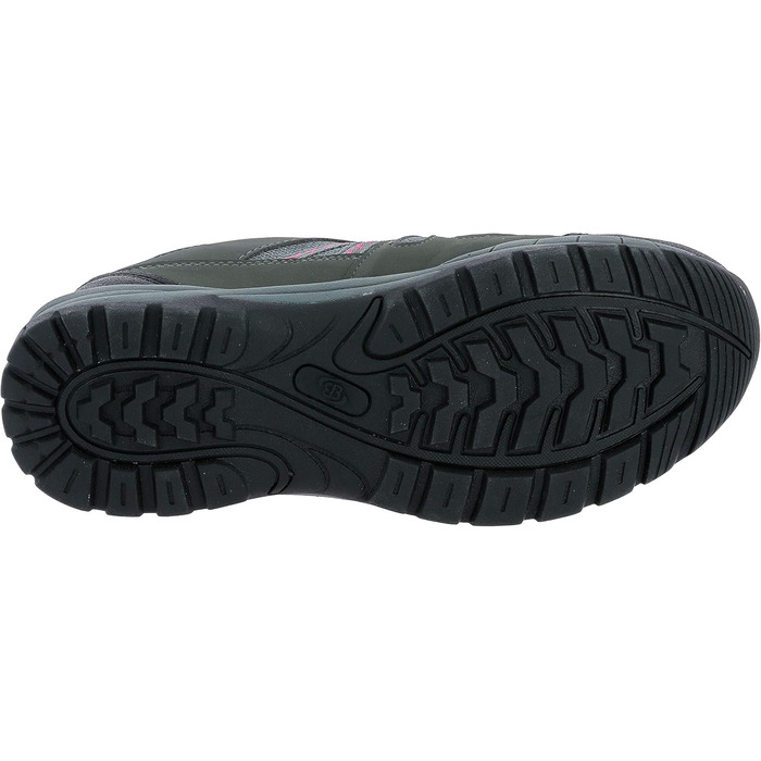 Туфлі трекінгові Brütting Unisex Fresno Low Rise, 38 EU, Антрацит-Рожевий