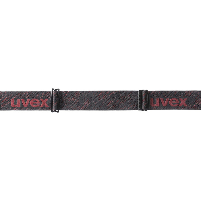 Гірськолижна маска Uvex Comanche Top унісекс, антрацит/червона, універсальний розмір