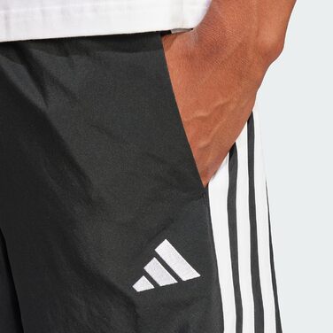 Чоловічі повсякденні шорти adidas Essentias French Terry 3-Stripes, чорні (розмір 3XL)