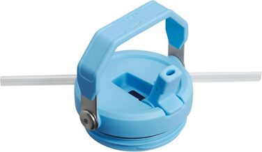 Термокружка Stanley Flip Straw 0.89 л з трубочкою, синя, BPA Free, для спорту та води, тримає холод 12+ годин, можна мити в посудомийній машині