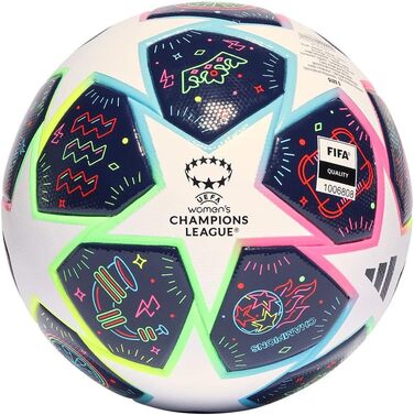 Футбольний м'яч ADIDAS WUCL LGE EHV, розмір 5, білий/мультіколор