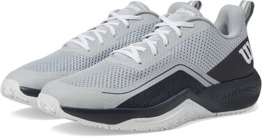 Тенісні кросівки Wilson Rush Pro Lite WRS333180 Weiss 43 1/3 EU Сірі - Легкі та дихаючі