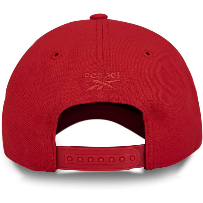 Кепка-бейсболка Reebok Unisex червоного кольору, універсальний розмір (Getaway Solids)