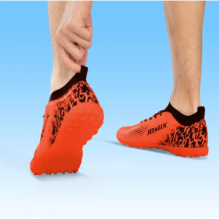 Жіночі футбольні бутси JOMIX - професійні, для футболу та спорту, розмір 40 EU, помаранчевий колір