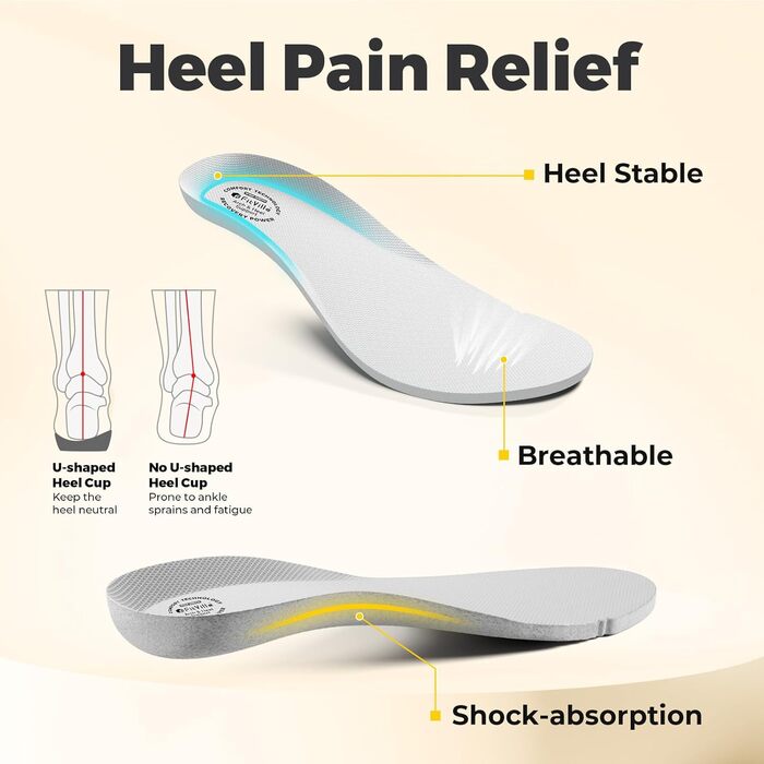 Жіночі кросівки для широкої стопи FitVille: бігові, для ходьби, фітнесу. Легкі, зручні, бежеві, розмір 37 EU