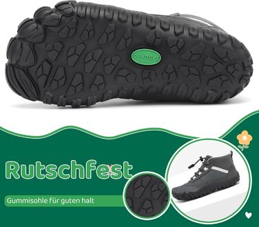 Дитячі шкарпетки-спортивні (Barfußschuhe) Saguaro для трекінгу та хайкінгу, легкі, м'які, дихаючі, антиковзкі, розмір 24-36 (34 EU), сірі