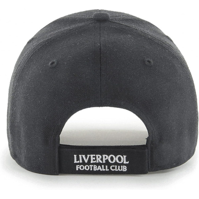 Кепка '47 Liverpool FC MVP Unisex, чорна, регульована, з логотипом LFC