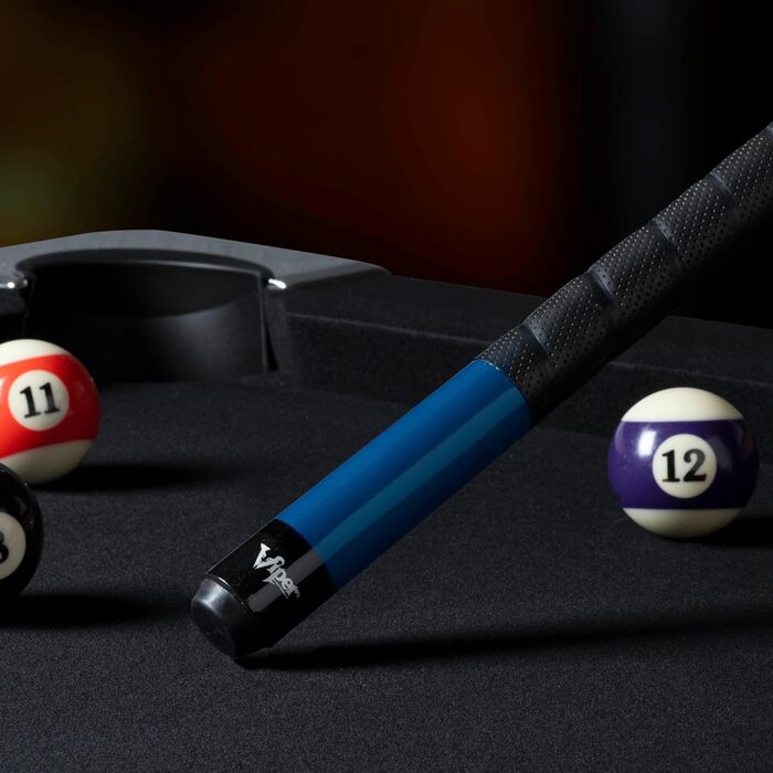 Більярдний кий Viper Revolution Sure Grip Pro, 147.3 см, 2 частини, 21 унція, блакитно-металевий