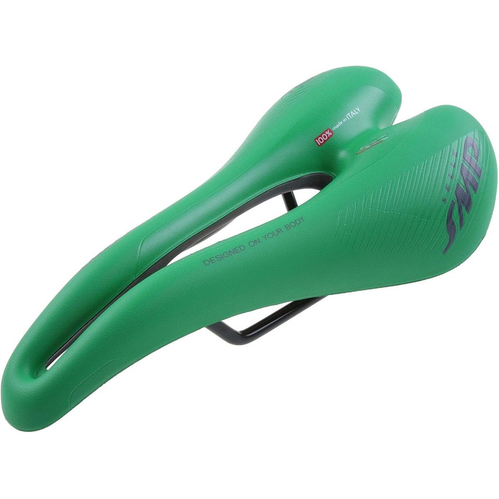 Велосипедне сідло SMP Selle Extra Color Edition, зелений, універсальний розмір, для MTB і шосейних велосипедів, 100% без тиску