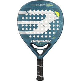 Падельна ракетка Bullpadel Hack 02 PRF 24, чорна, 365-380 г, нова