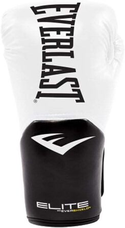 Боксерські рукавички Everlast Elite 2 для мішка, спарингу та роботи з лапами, на липучці, з ергономічним грифом, спінений наповнювач