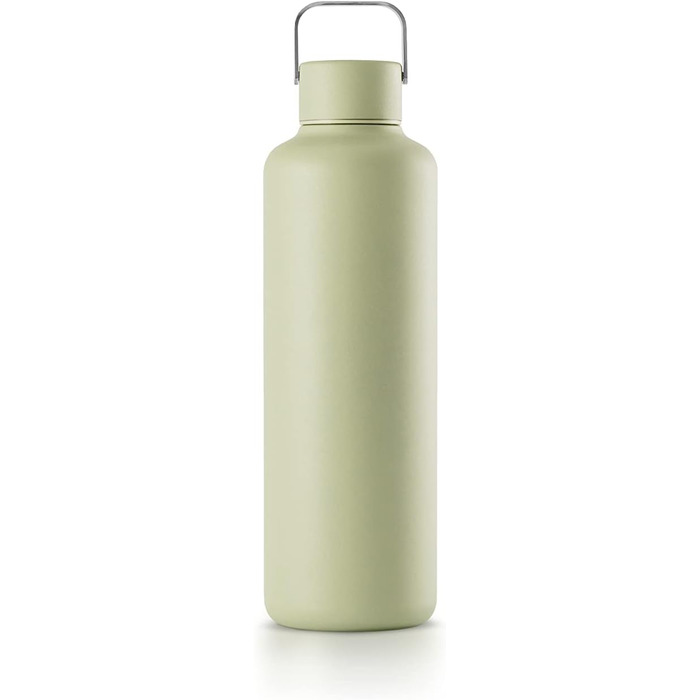 Пляшка для води EQUA Timeless 1000 мл, нержавіюча сталь, BPA-free, герметична, довговічна, універсальна, для матча